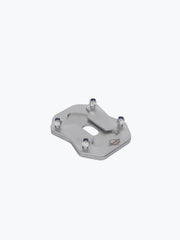 Legundary Custom side stand base SS for Hero Xpulse 200 4V brushed stainless steel extender plate