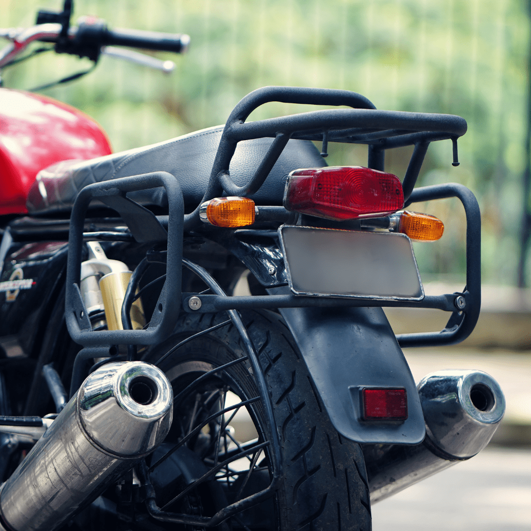 Hyperrider Royal Enfield Interceptor 650 Top Rack 45KG Backrest Compatible