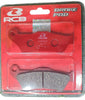RCB E-Series front disc brake pads 01DP033Z for compatible motorcycles