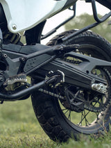Legundary Custom KTM ADV 390 2025 fortis side stand base aluminium mild steel foot extension plate black silver