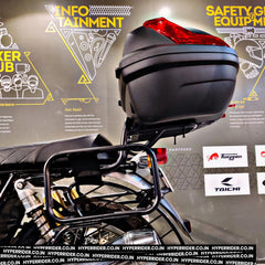 Hyperrider Royal Enfield Interceptor 650 Top Rack 45KG Backrest Compatible