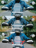Legundary Custom TourPro X Handlebar for Hero Xpulse 200 4V in Matt Black White Red heavy duty mild steel off road handlebar