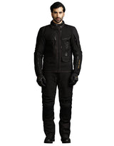 Royal Enfield Darcha Pro Class AA Riding Jacket in Black and Grey