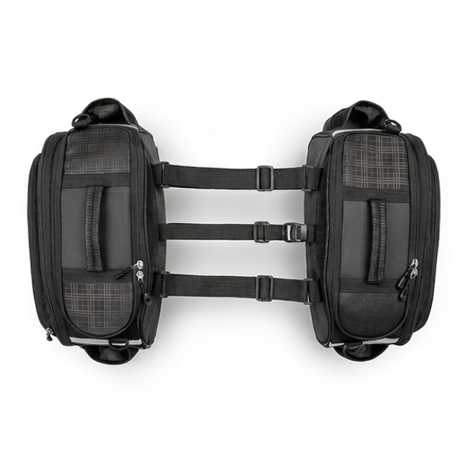 BBG TourPro Sport 40L expandable motorcycle saddle bag