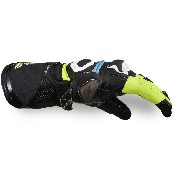 BBG Snell Race Tech Premium Leather Motorcycle Riding Gloves for Men – TPU Knuckle Protection, Kevlar Palm & Touchscreen