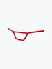 Legundary Custom TourPro X Handlebar for Hero Xpulse 200 4V in Matt Black White Red heavy duty mild steel off road handlebar