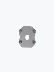 Legundary Custom side stand base SS for Hero Xpulse 200 4V brushed stainless steel extender plate