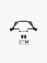 Legundary Custom Hector crash guard for Royal Enfield Hunter 350 black mild steel engine protector