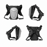 Vantora ARC 4-in-1 Travel Bag Convertible Crossbody Sling Thigh Bag Waist Pouch and Motorcycle Tank Bag