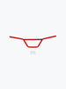 Legundary Custom TourPro X Handlebar for Hero Xpulse 200 4V in Matt Black White Red heavy duty mild steel off road handlebar