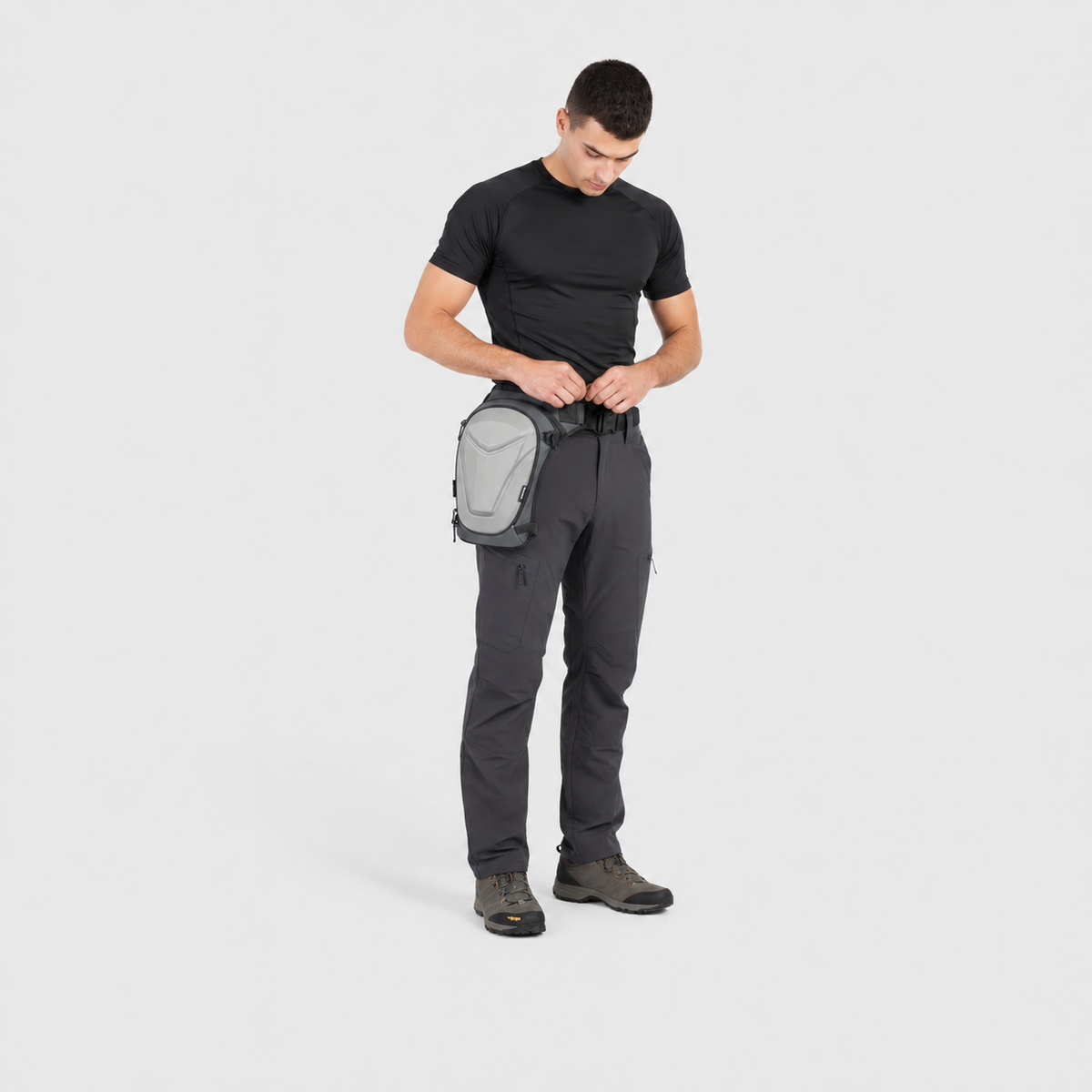 Vantora ARC 4-IN-1 Travel Bag | Crossbody Sling, Thigh Bag, Waist Pouch & Tank Bag