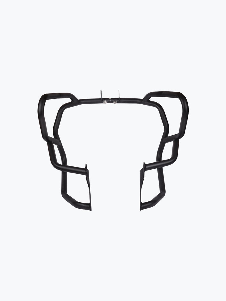 Legundary Custom KTM Adventure 390 Raptor Upper Crash Guard Black heavy duty mild steel engine protection accessory
