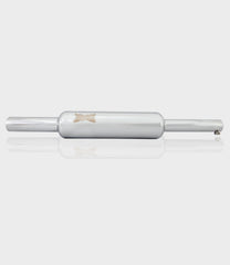 Moto Bottle Chrome Exhaust Silencer for Royal Enfield UCE Bikes with Deep Bass Bullet Sound