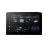 Sash Gears M8 Smart Riding Display with 6.2 inch touchscreen, wireless Apple CarPlay, Android Auto, dual 1080P cameras, TPMS and waterproof aluminum mount