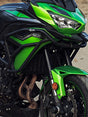 Legundary Custom Vector Radiator Grill Black for Kawasaki Versys 650 Mild Steel Radiator Guard Protector