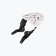 Legundary Custom Genesis Carrier Silver for TVS Apache RTX 300 Black Silver Clamp Mount Luggage Rack