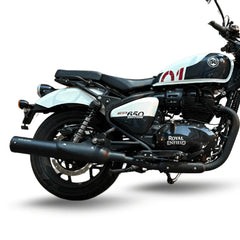 B-16 Bass Master stainless steel barrel exhaust for Royal Enfield Shotgun 650 motorcycle