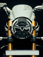 Legundary Custom Cosmic Headlight Grill Black Silver Triumph Speed 400 Front Headlight Protector