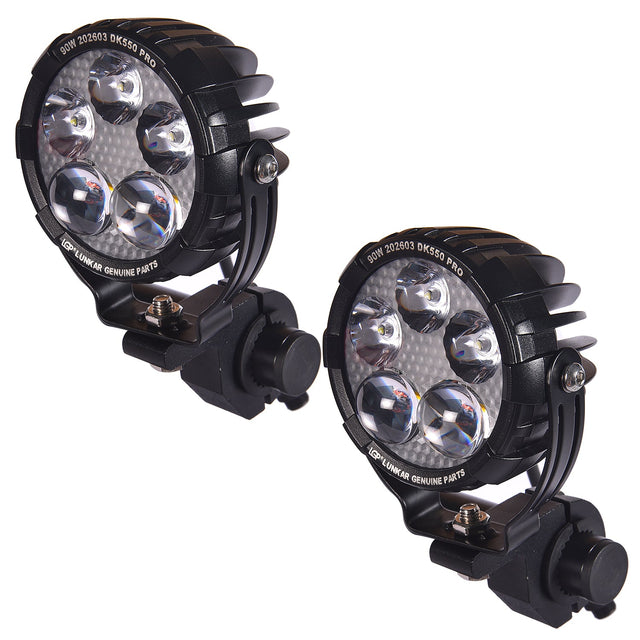 LGP DK-550 PRO 90W LED spotlight for bike and car waterproof auxiliary fog light dual beam driving lamp