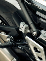 Legundary custom Triumph Speed 400 Casque Rear Oil Cap Aluminium Silver Engine Cap Upgrade