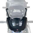 Auto Engina Top Rack with Backrest Adapter for Royal Enfield Meteor 350 with 13kg Luggage Capacity in Gloss Black
