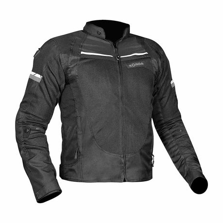 KORDA Edge 2.0 riding jacket in Black and Grey
