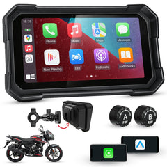 Autofy Motoplay 5 Inch Waterproof Motorcycle Navigation CarPlay Screen with Quick Detachable Mount