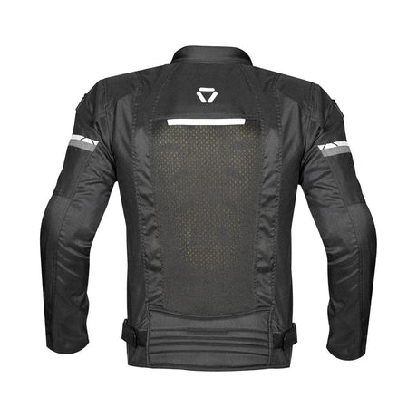 KORDA Edge 2.0 riding jacket in Black and Grey