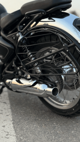 Rhino Racing C-V4 Peashooter stainless steel performance exhaust fitted for Royal Enfield Classic 650