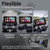 Autofy Motoplay 5 Inch Waterproof Motorcycle Navigation CarPlay Screen with Quick Detachable Mount