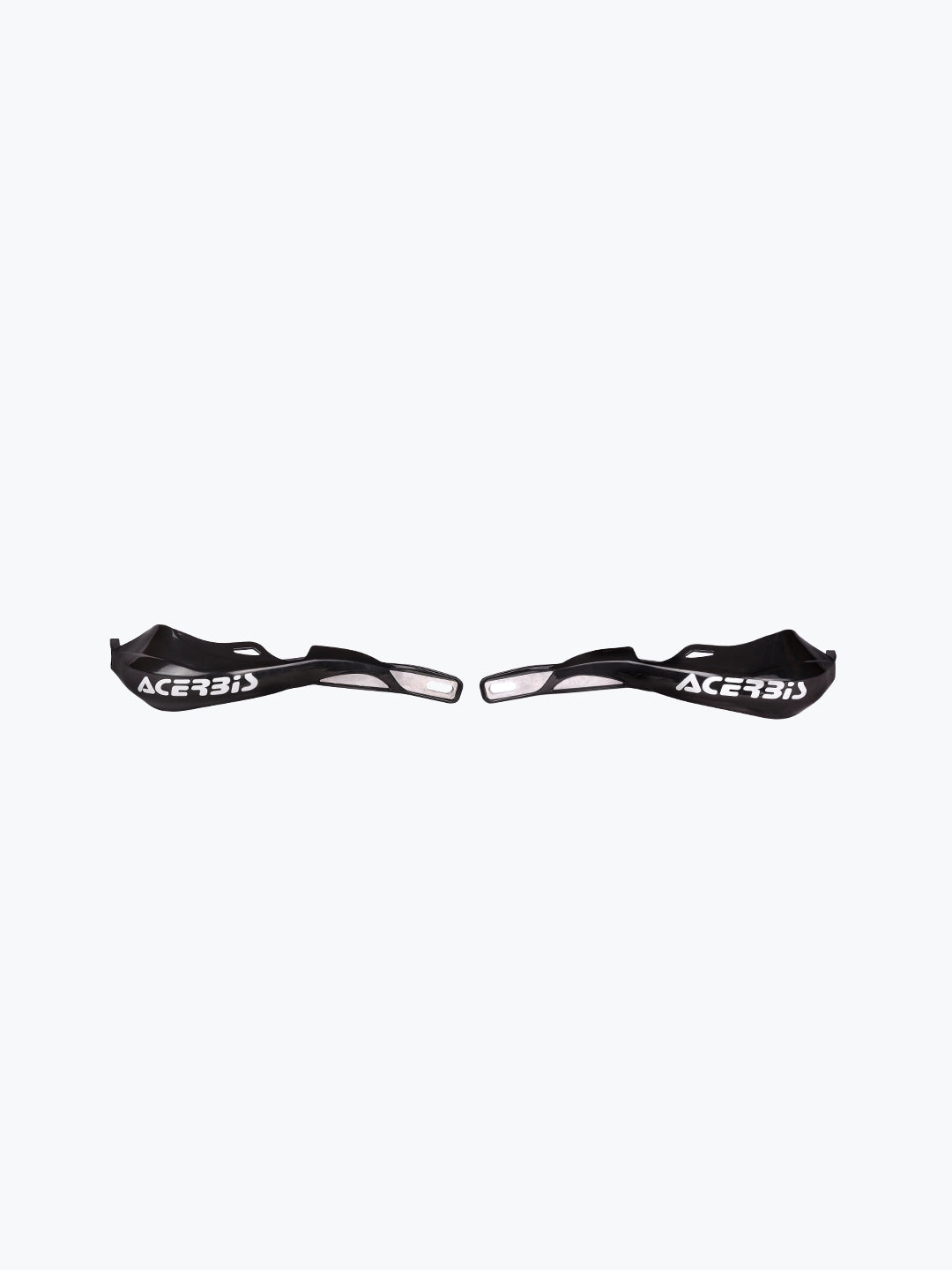 Acerbis HandGuard Small Premium ABS Black and White Universal Motorcycle Hand Protector