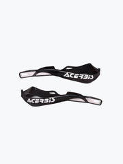 Acerbis HandGuard Small Premium ABS Black and White Universal Motorcycle Hand Protector