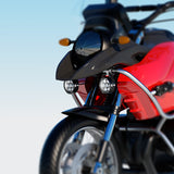 LBC Moto Kewig K7 180W motorcycle auxiliary lights 18000 lumens LED fog lights dual color waterproof spotlight