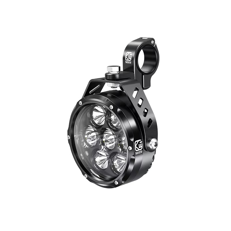 LBC Moto Kewig K7 180W motorcycle auxiliary lights 18000 lumens LED fog lights dual color waterproof spotlight