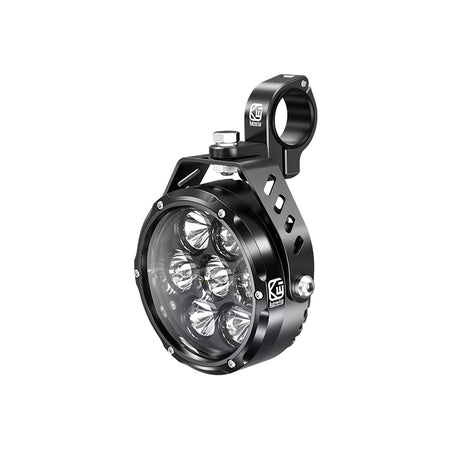 LBC Moto Kewig K7 180W motorcycle auxiliary lights 18000 lumens LED fog lights dual color waterproof spotlight