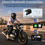 Autofy Motoplay 5 Inch Waterproof Motorcycle Navigation CarPlay Screen with Quick Detachable Mount
