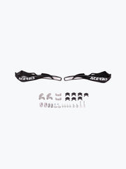 Acerbis HandGuard Small Premium ABS Black and White Universal Motorcycle Hand Protector