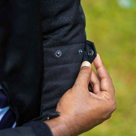 KORDA Edge 2.0 riding jacket in Black and Grey