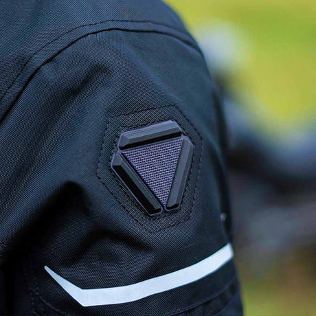 KORDA Edge 2.0 riding jacket in Black and Grey