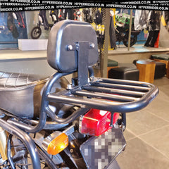 Hyperrider Royal Enfield Interceptor 650 Backrest with Helmet Lock