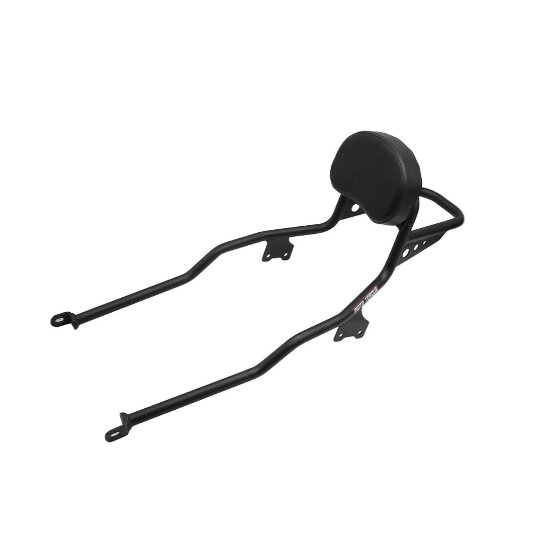 Moto Torque Tube Back Rest with Cushioned Support for Yamaha XSR 155
