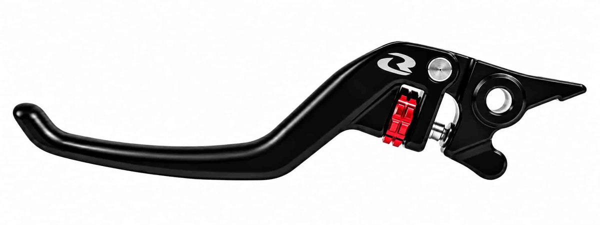 RCB master brake pump replacement lever in black for E2+ E3+ E4+ series, right-hand 01BP076Z and left-hand 01BP077Z
