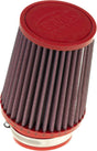 BMC FBSA65-128 single air conical high flow performance air filter with 12 degree inclined flange