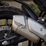 Auto Engina Heat Shield Extender for Royal Enfield Guerrilla 450 Exhaust and Saddle Bag Protection