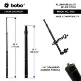 BOBO TM1 monopod motorcycle selfie stick action camera mount extendable for GoPro Insta360 bike vlogging