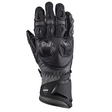 BBG TourPro Knox black and grey leather motorcycle riding gloves