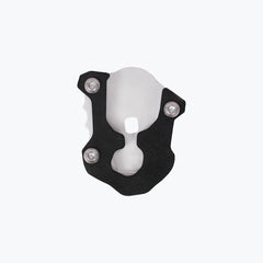 Legundary Custom KTM 390 Enduro R Fortis Side Stand Base black silver mild steel aluminium parking support plate