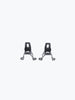 Legendary Custom Meteor NYX fog light mount set black auxiliary light bracket for Royal Enfield Meteor 350