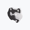 Legundary Custom KTM 390 Enduro R Fortis Side Stand Base black silver mild steel aluminium parking support plate