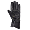 BBG TourPro Knox black and grey leather motorcycle riding gloves
